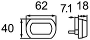 Hella 2PF 013 323-207 Position Light