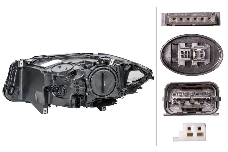 Hella Headlight Headlamp D1S (gas discharge tube) Right