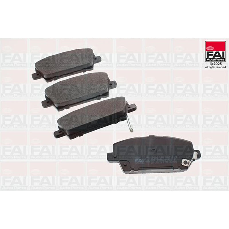 FAI Front Brake Pad Set BP293