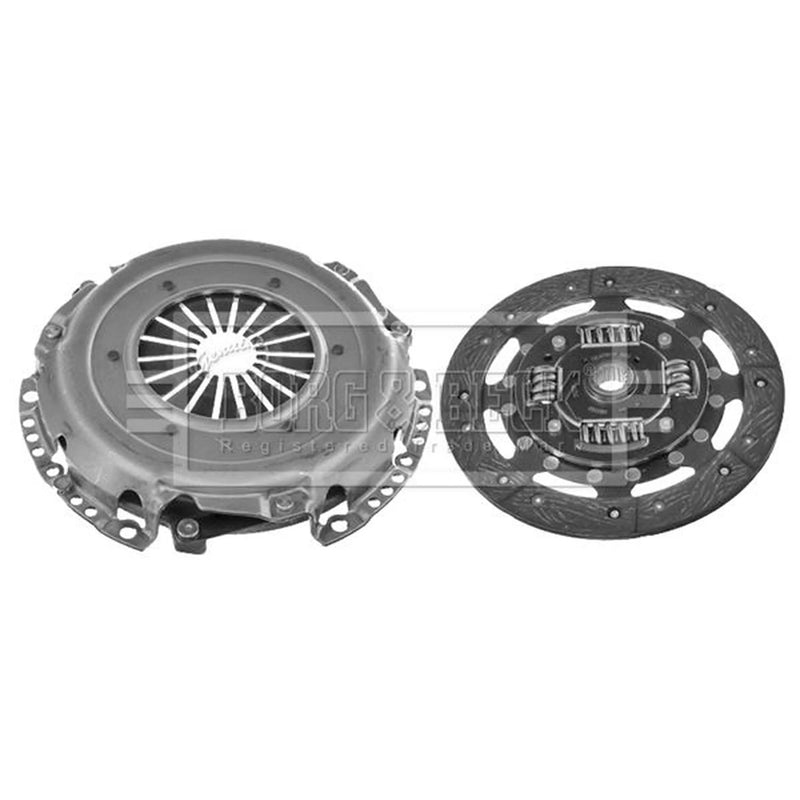 Borg & Beck Clutch Kit Set 3pc 210mm HK6572