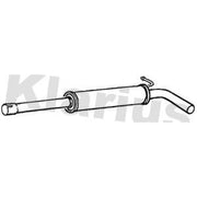 Klarius Box With Centre Pipe Centre VW1307H