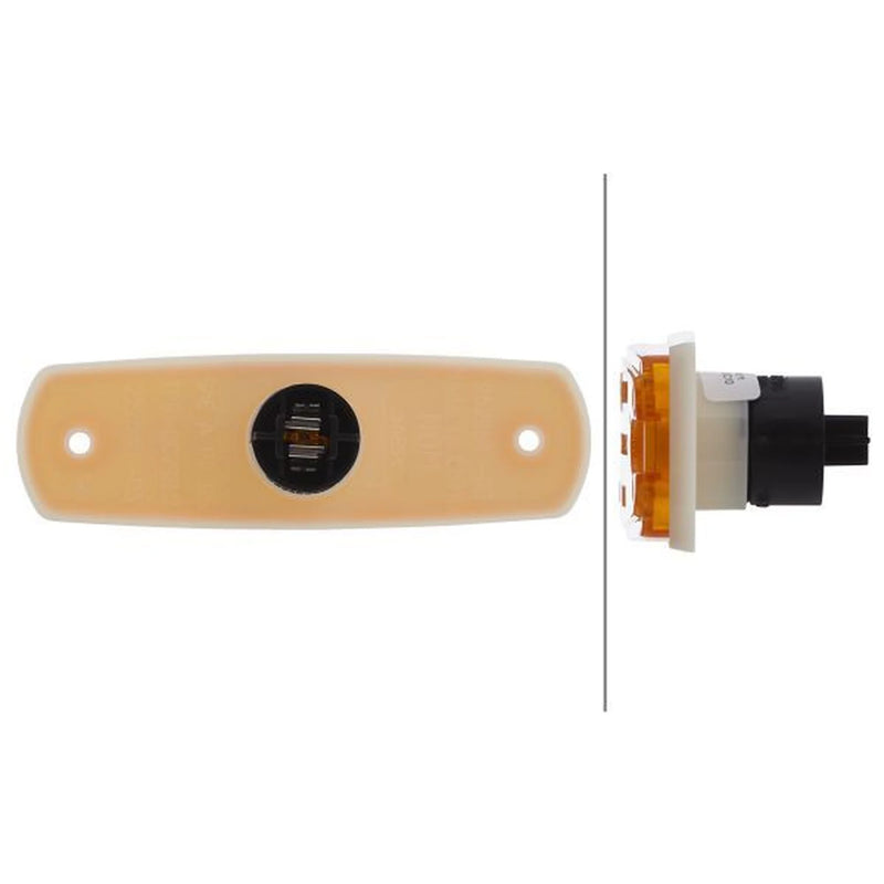 Hella Side Marker Light Wide High 2PS 962 964-031