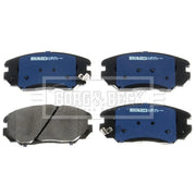 Borg & Beck 4 x Front Brake Pad Set BBP1956