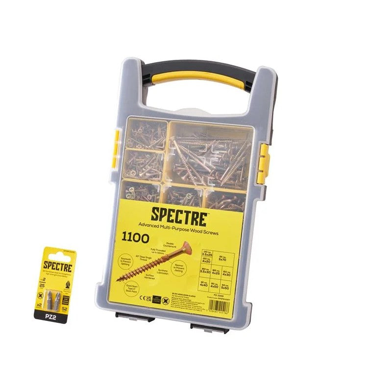 ForgeFix Spectre™ Advanced Screw Set, 1100 Piece - OPSPE1100Y