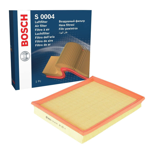 Bosch Car Air Filter S0004 Fits Jeep Grand Cherokee Crd - 2.7 - 01-04 F026400004 Bosch  - Town Parts