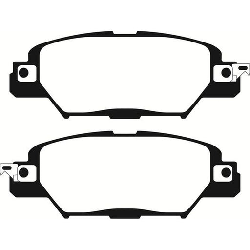 Abtex Rear Brake Pad Set PLU2374