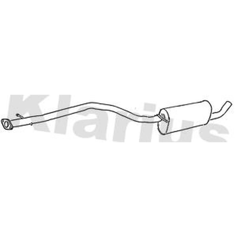 Klarius Box With Centre Pipe Centre FE1084W