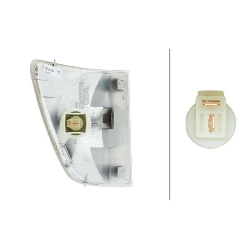 Hella Direction Indicator Light Left Front 2BA 007 016-031