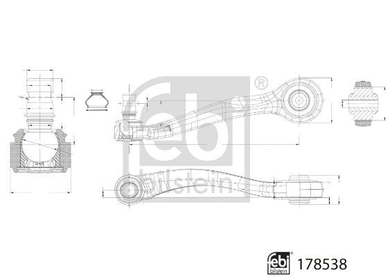 Febi Control/Trailing Arm Rear
