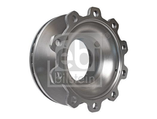 Febi 2 x Brake Disc Set Internally Vented Rear