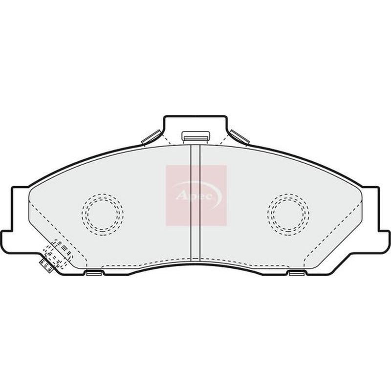 Apec Front Brake Pad Set PAD1149