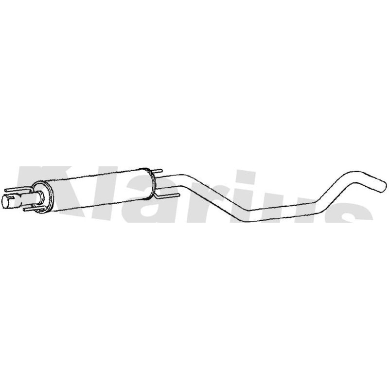 Klarius Box With Centre Pipe Centre GM543D
