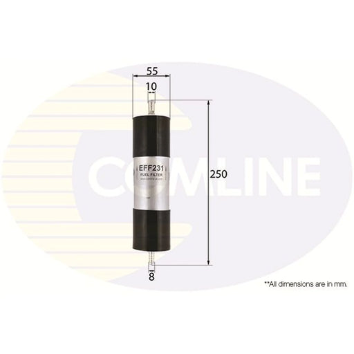 Comline Fuel Filter Element EFF231