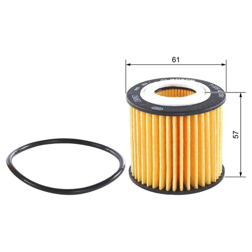 Genuine Bosch Car Oil Filter P7091 F026407091 Bosch  - Town Parts