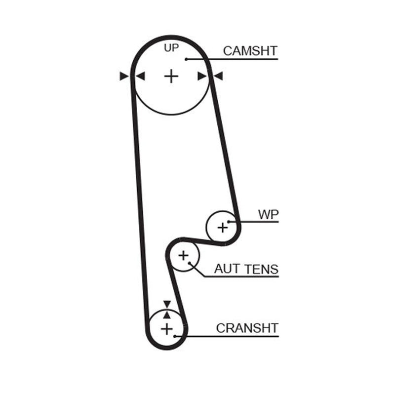 Gates Timing Belt & Water Pump Kit KP15234XS