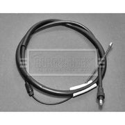 Borg & Beck Handbrake Cable Left Rear BKB2171