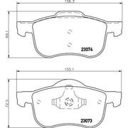 DON Front Brake Pad Set PCP1313