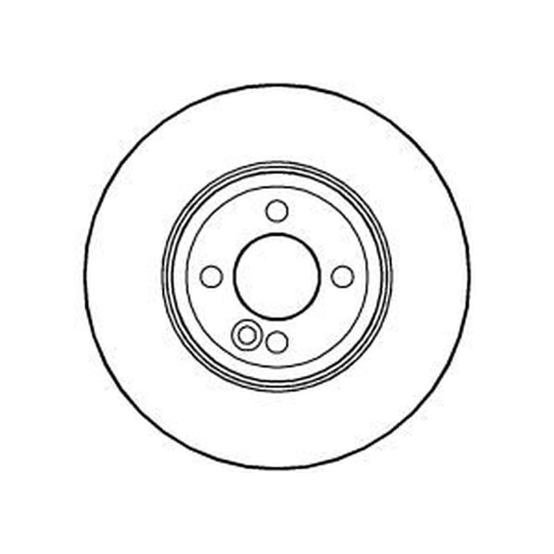 Abtex 2 x Vented Front Brake Discs BD1503V