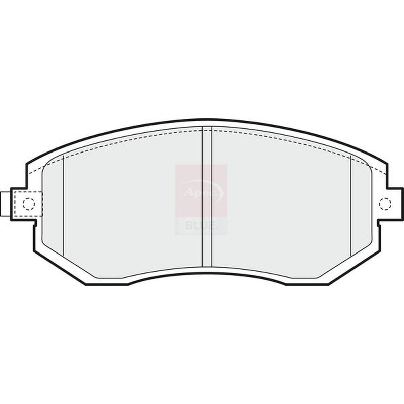 Apec Front Brake Pad Set PD3818