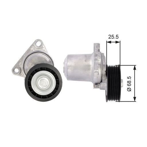 Gates Auxiliary Belt Tensioner T39074