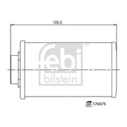 Febi Automatic Transmission Hydraulic Filter 176675