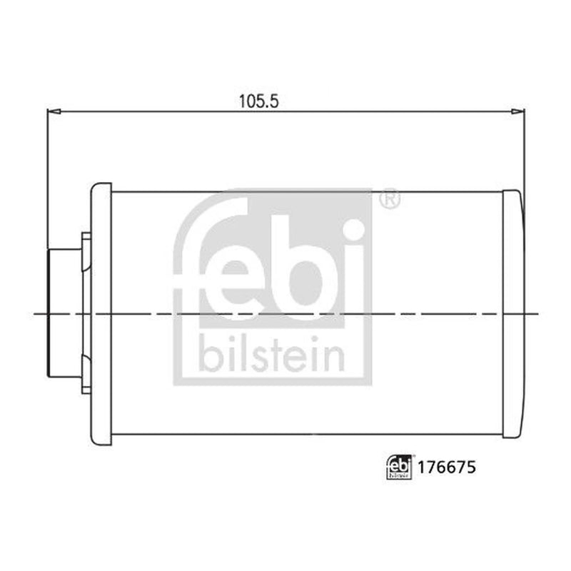 Febi Automatic Transmission Hydraulic Filter 176675