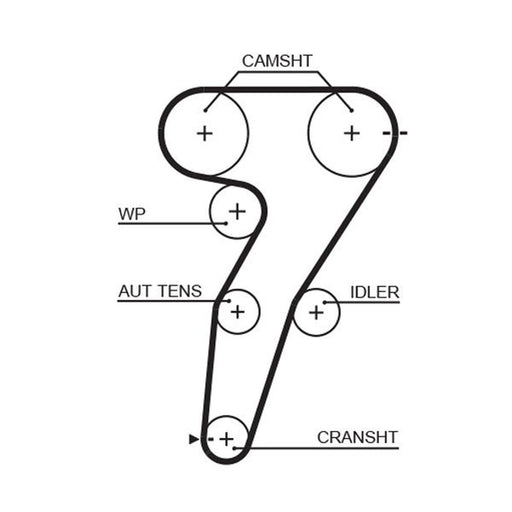 Gates Timing Belt & Water Pump Kit KP15469XS