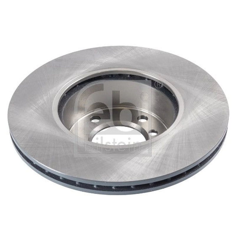 Febi 2 x Internally Vented Front Brake Discs 24468