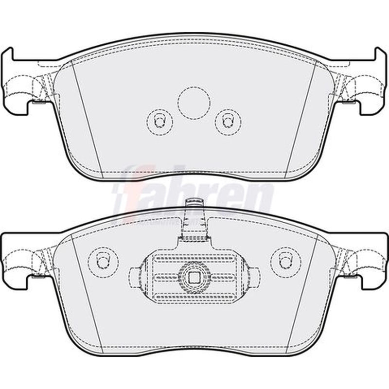 Fahren Front Brake Pad Set FBP3795