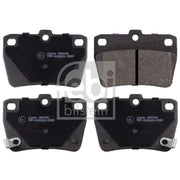 Febi Rear Brake Pad Set 16723