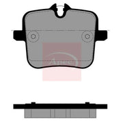 Apec Rear Brake Pad Set PAD2523
