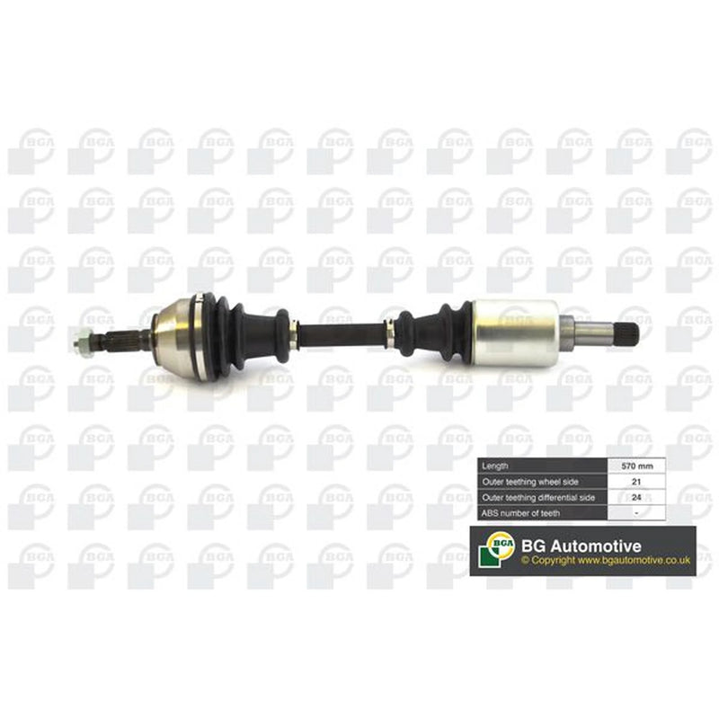 BGA CV Drive Shaft Driveshaft Front Left DS6701L