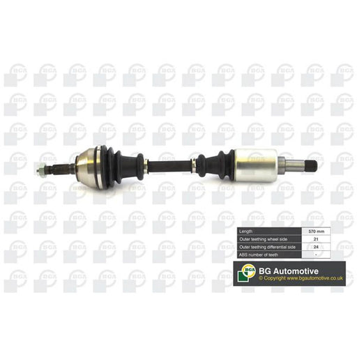 BGA CV Drive Shaft Driveshaft Front Left DS6701L