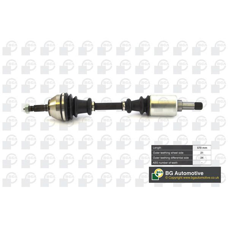 BGA CV Drive Shaft Driveshaft Front Left DS6701L