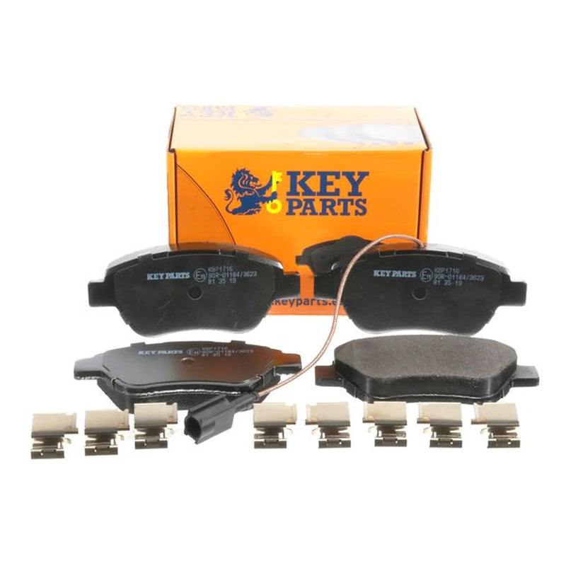 Key Parts 4 x Front Brake Pad Set KBP1716