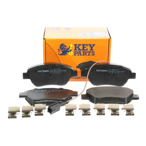 Key Parts 4 x Front Brake Pad Set KBP1716