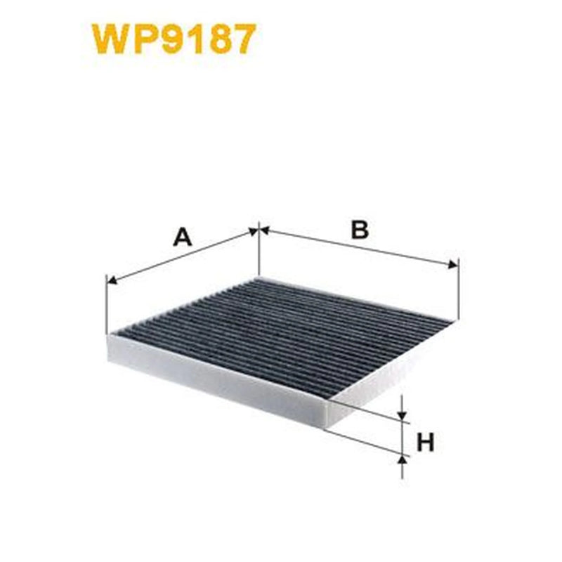 WIX Cabin Air Filter (Pollen Filter) WP9187