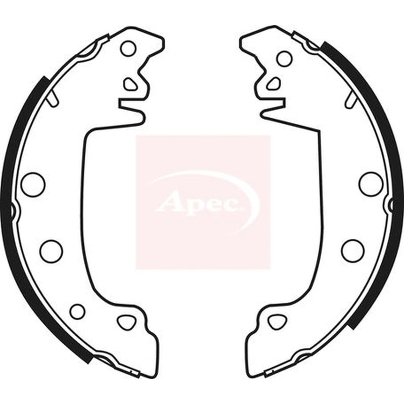Apec Brake Shoe Set Axle Kit SHU626