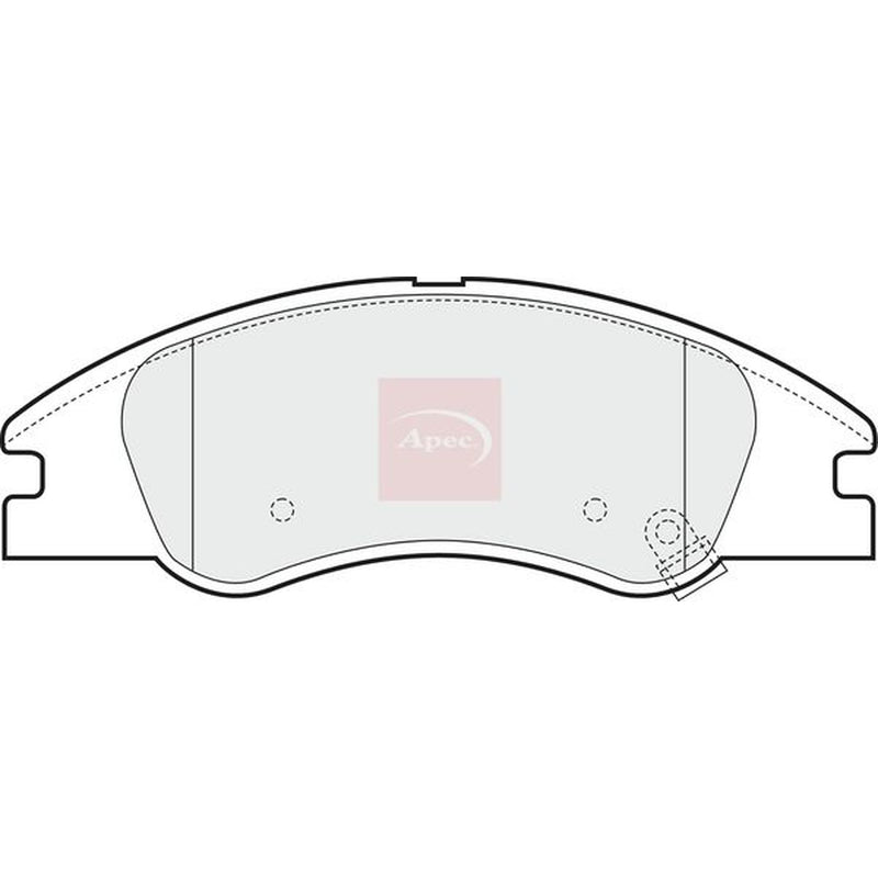 Apec Front Brake Pad Set PAD1449