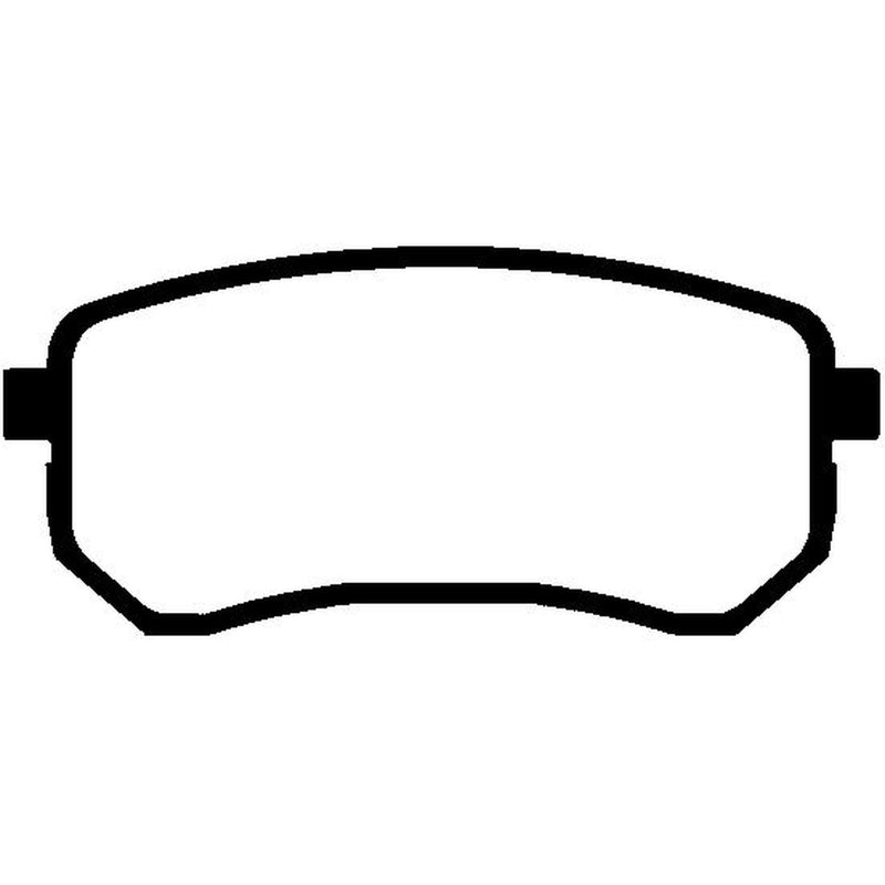 Abtex Rear Brake Pad Set PLU1193