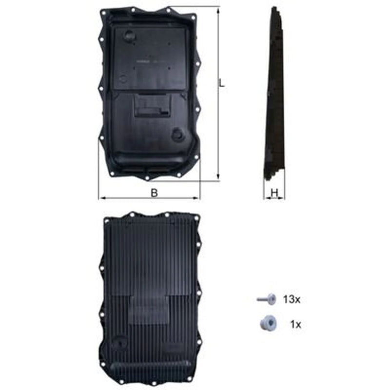 Mahle Automatic Gearbox Oil Sump HX 184KIT