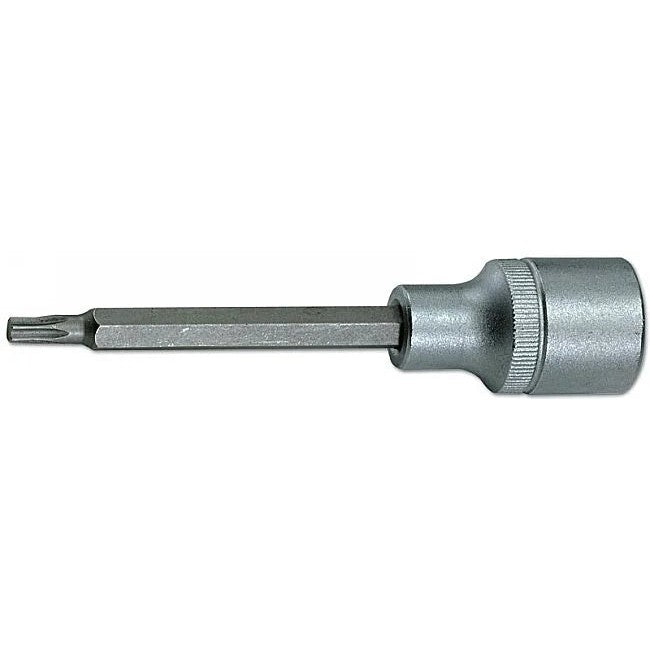 Laser Tools Long Star Socket Bit 1/2"D T20 - PL