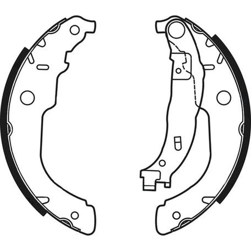 Abtex Brake Shoe Set Axle Kit ABS4113