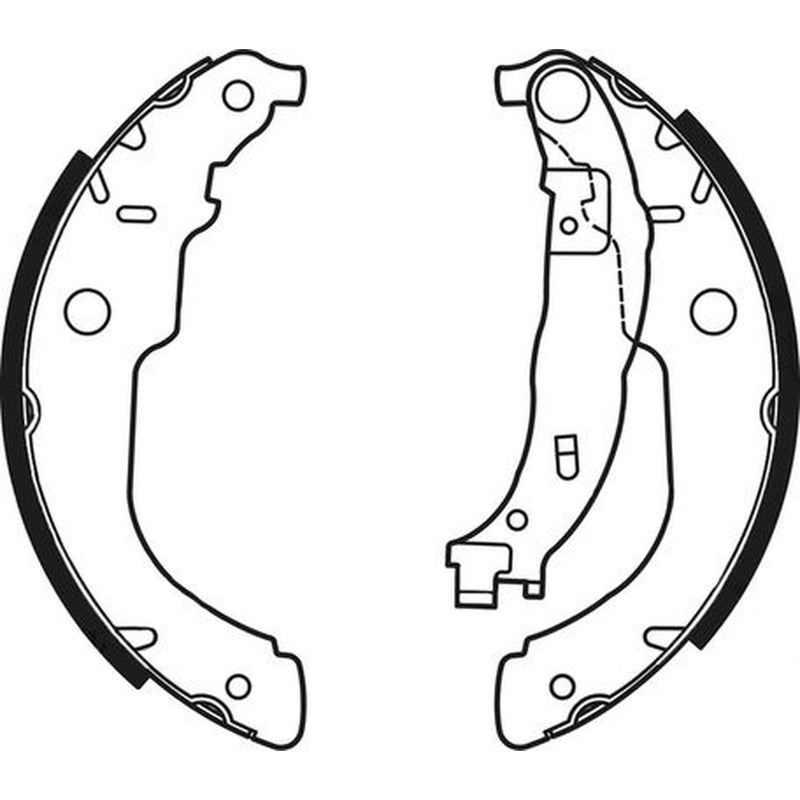 Abtex Brake Shoe Set Axle Kit ABS4113