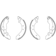 Mintex Brake Shoe Set Axle Kit MSK150
