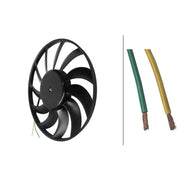 Hella Engine Cooling Fan Left 8EW 366 420-091