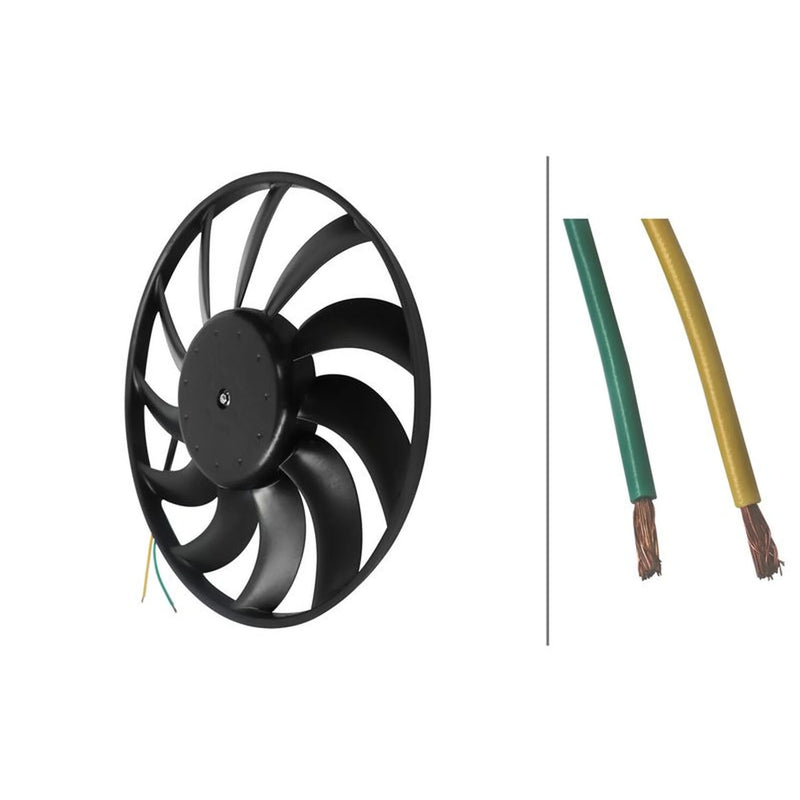 Hella Engine Cooling Fan Left 8EW 366 420-091