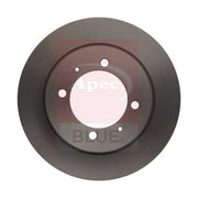 Apec 2 x Solid Rear Brake Discs SDK6006