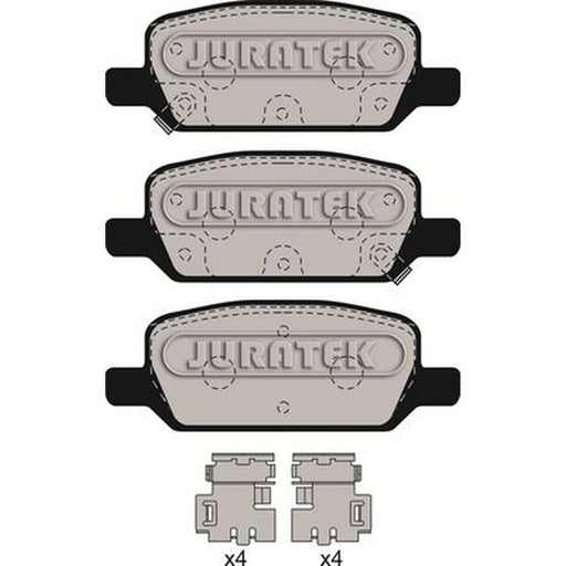Juratek Rear Brake Pad Set JCP4012