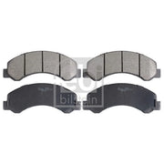 Febi Rear Brake Pad Set 16953